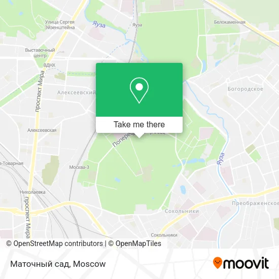 Маточный сад map