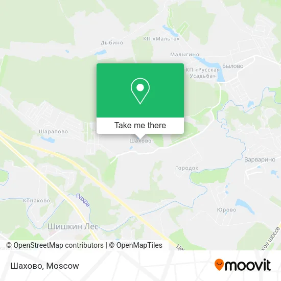 Шахово map