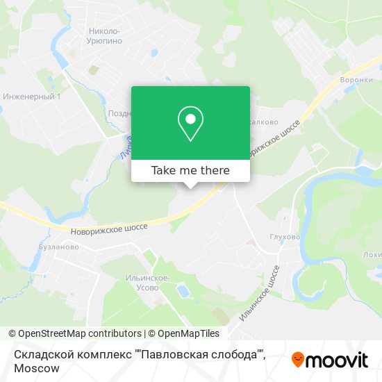Складской комплекс ""Павловская слобода"" map
