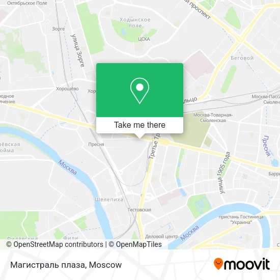 Магистраль плаза map