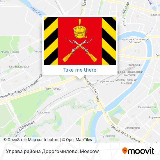 Управа района Дорогомилово map