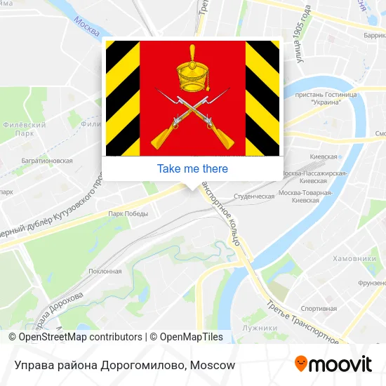 Управа района Дорогомилово map