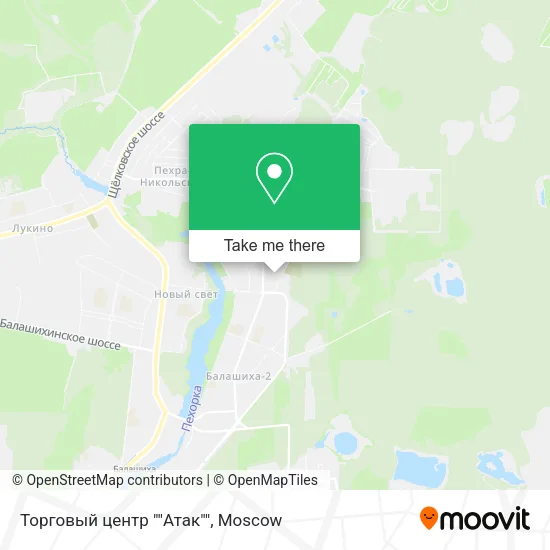 Торговый центр ""Атак"" map