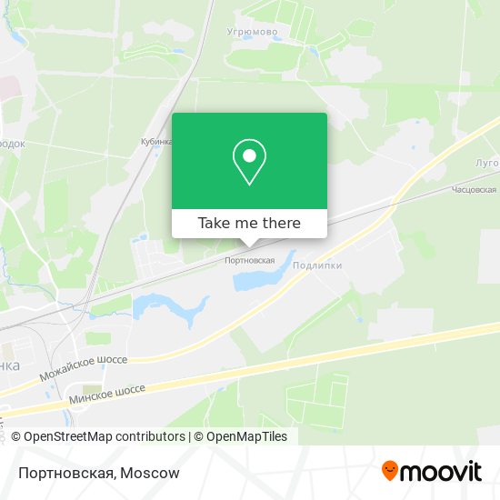 Портновская map