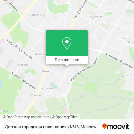 Детская городская поликлиника №46 map