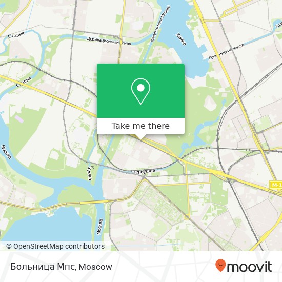 Больница Мпс map