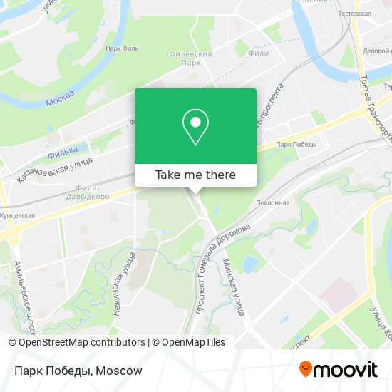 Парк Победы map
