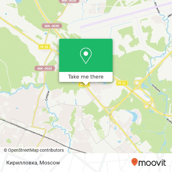 Кирилловка map