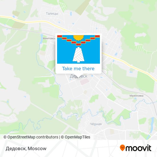 Дедовск map