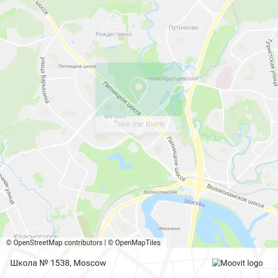 Школа № 1538 map