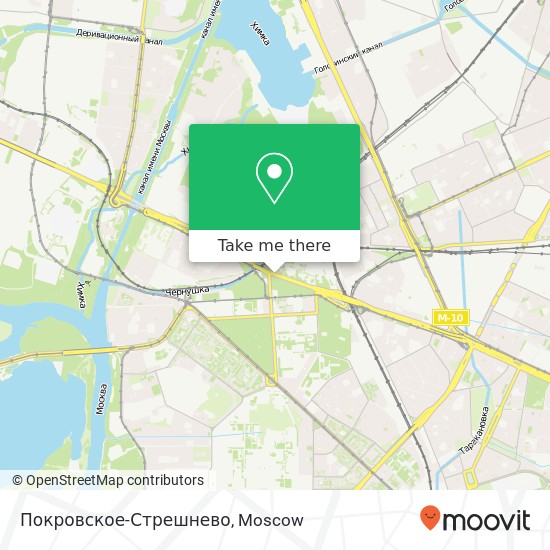 Покровское-Стрешнево map