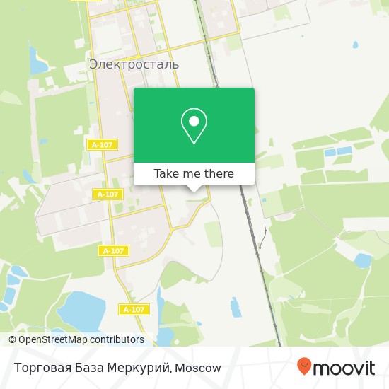 Торговая База Меркурий map