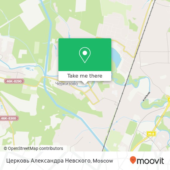 Церковь Александра Невского map