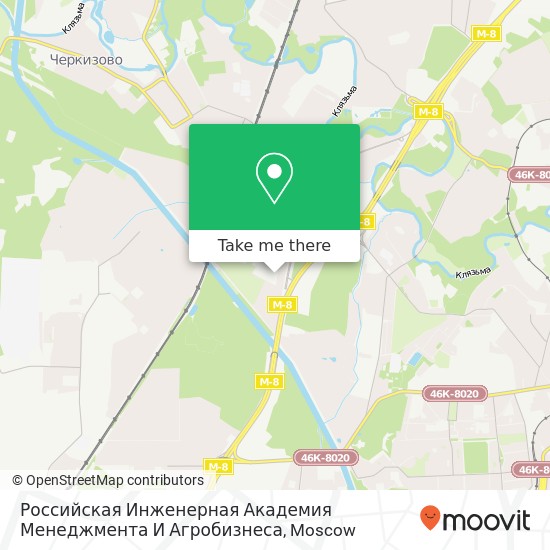 Российская Инженерная Академия Менеджмента И Агробизнеса map