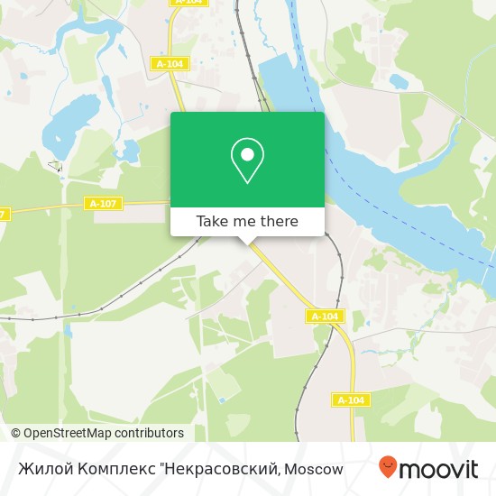 Жилой Комплекс "Некрасовский map