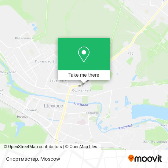 Спортмастер map