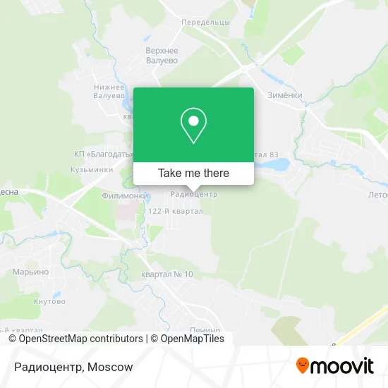 Радиоцентр map