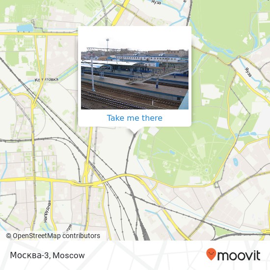 Москва-3 map