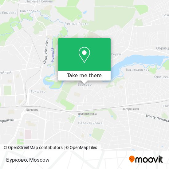 Бурково map