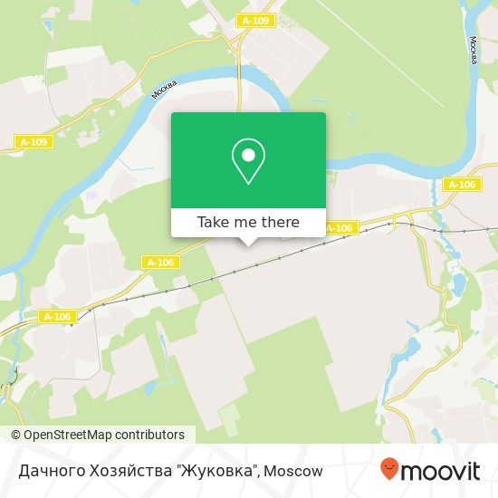 Дачного Хозяйства "Жуковка" map