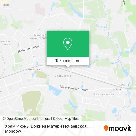 Храм Иконы Божией Матери Почаевская map