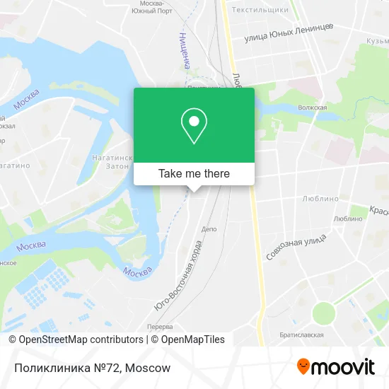 Поликлиника №72 map