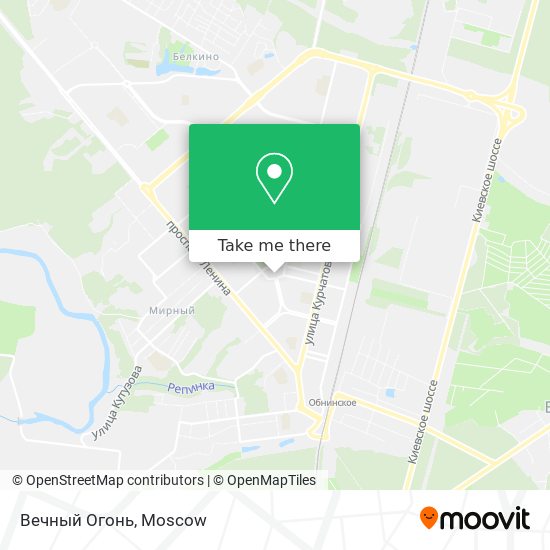 Вечный Огонь map
