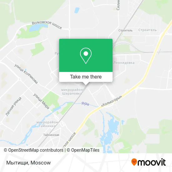 Мытищи map
