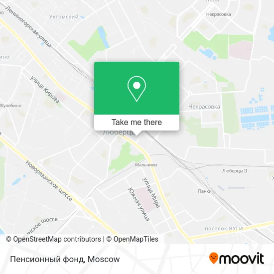 Пенсионный фонд map