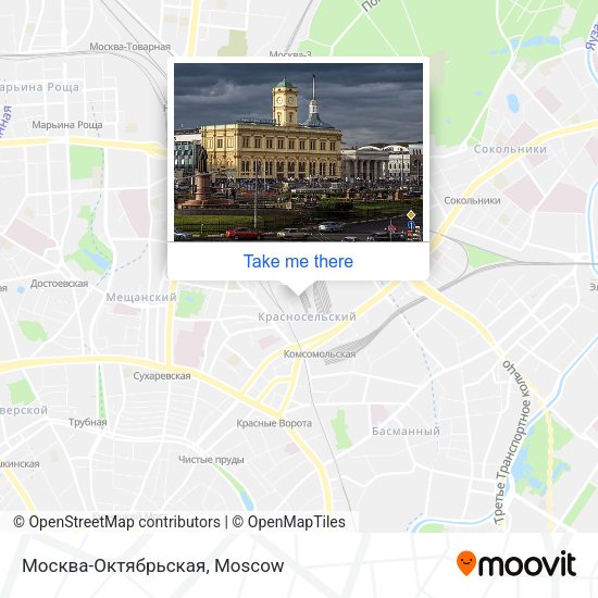 Москва-Октябрьская map