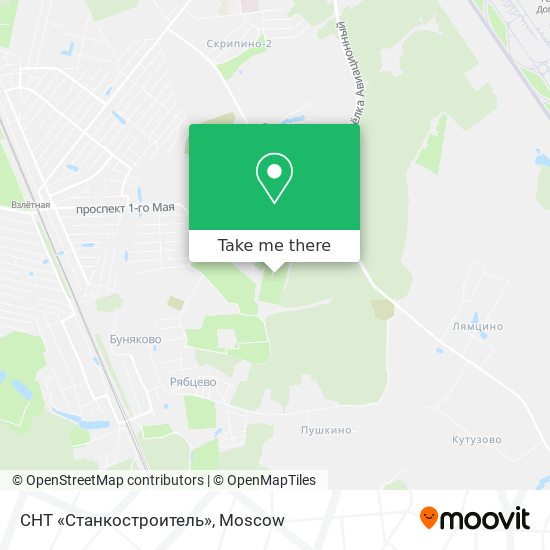 СНТ «Станкостроитель» map
