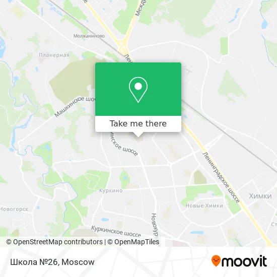 Школа №26 map