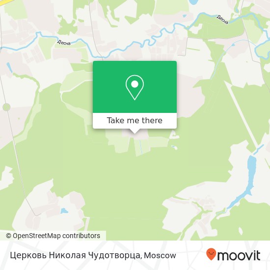 Церковь Николая Чудотворца map