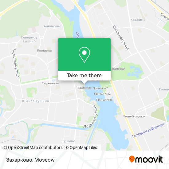 Захарково map