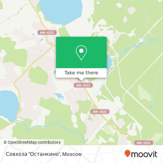 Совхоза "Останкино" map