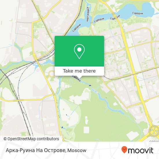 Арка-Руина На Острове map