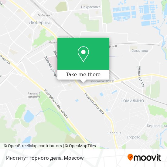 Институт горного дела map