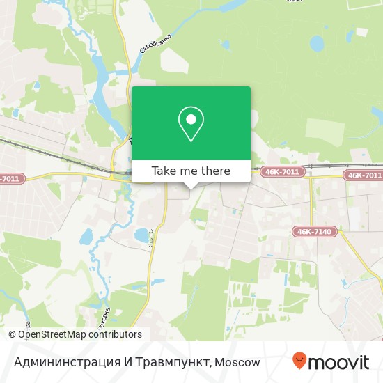 Админинстрация И Травмпункт map