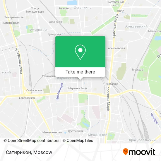 Сатирикон map