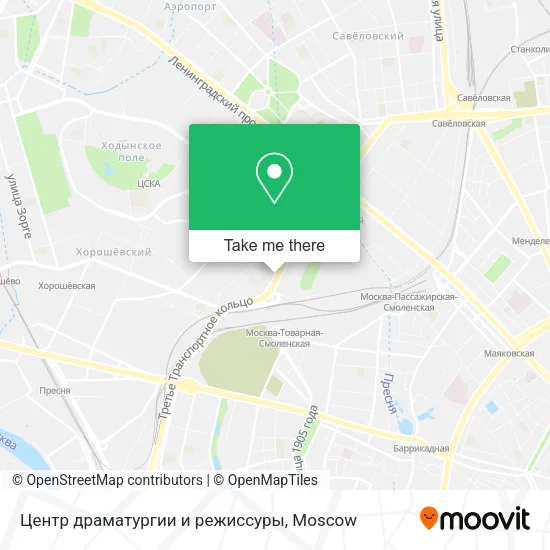 Центр драматургии и режиссуры map