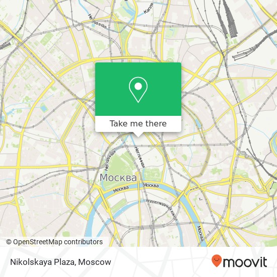 Nikolskaya Plaza map