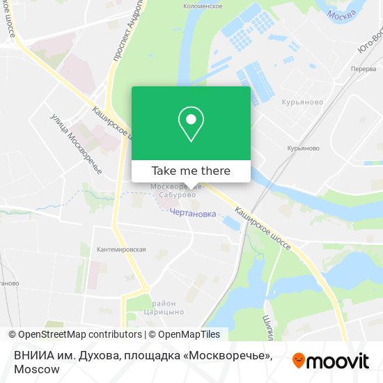 ВНИИА им. Духова, площадка «Москворечье» map