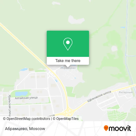 Абрамцево map