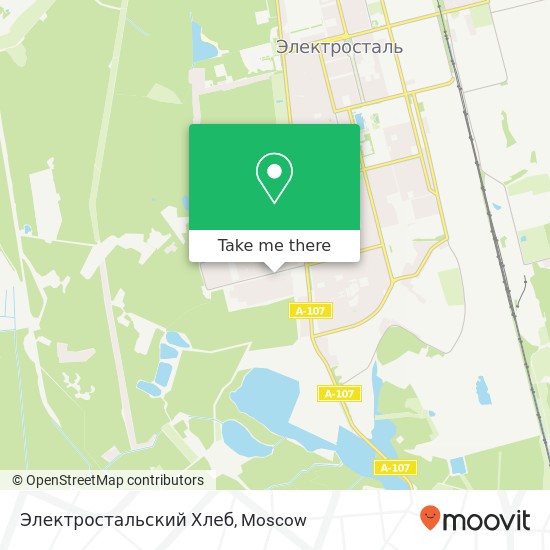 Электростальский Хлеб map