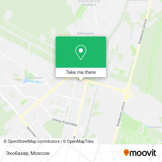 Экобазар map