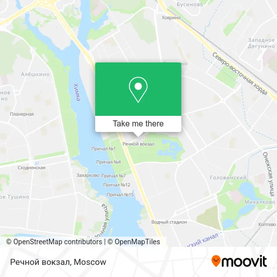 Речной вокзал map