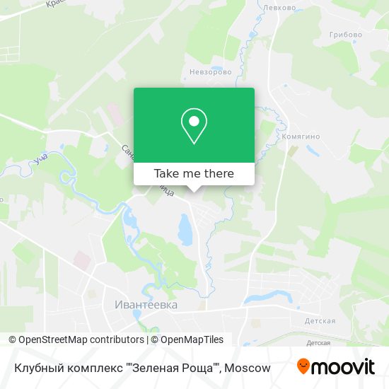 Клубный комплекс ""Зеленая Роща"" map