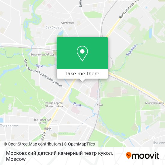 Московский детский камерный театр кукол map