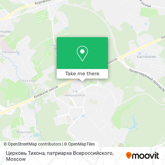 Церковь Тихона, патриарха Всероссийского map