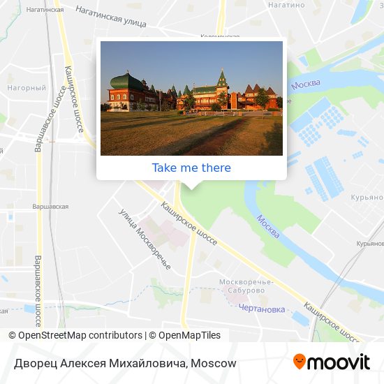 Дворец Алексея Михайловича map